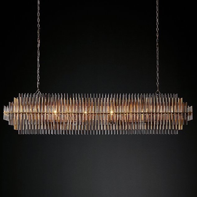 Люстра Restoration Hardware Emile Linear Chandelier