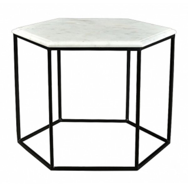 Кофейные столы Кофейный столик Hexagon White Marble