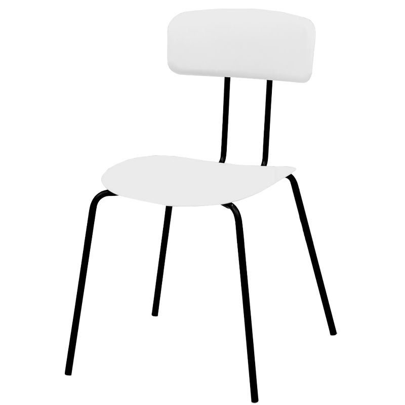 Пластиковые стулья Стул Tyler Loft Stool White