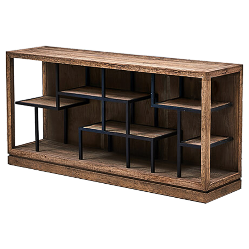 Стеллаж в стиле Лофт Geometric Loft Rack S