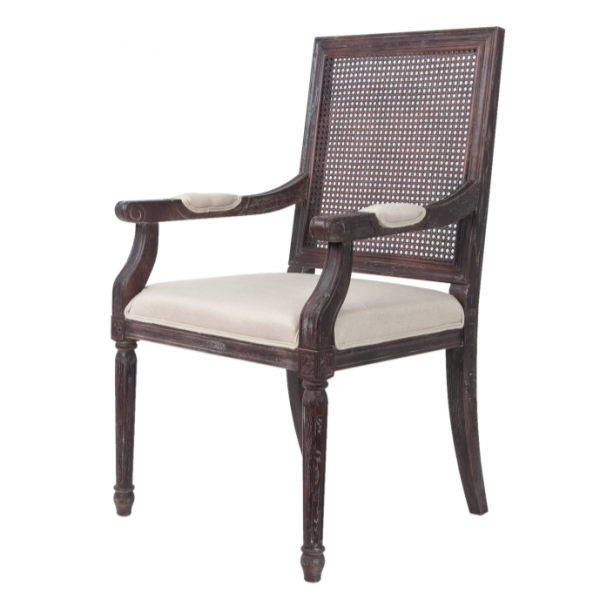 Стул French chairs Provence Garden Brown ArmChair