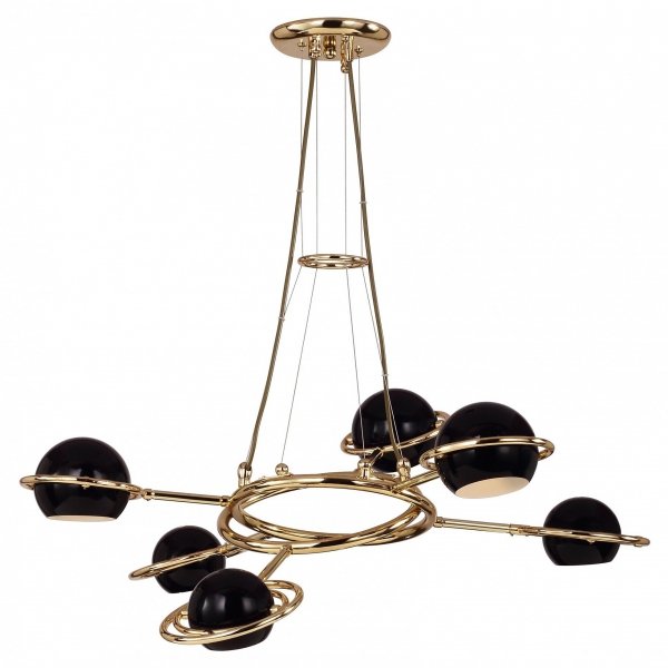 Люстра Delightfull Cosmo Suspention Light Black 6