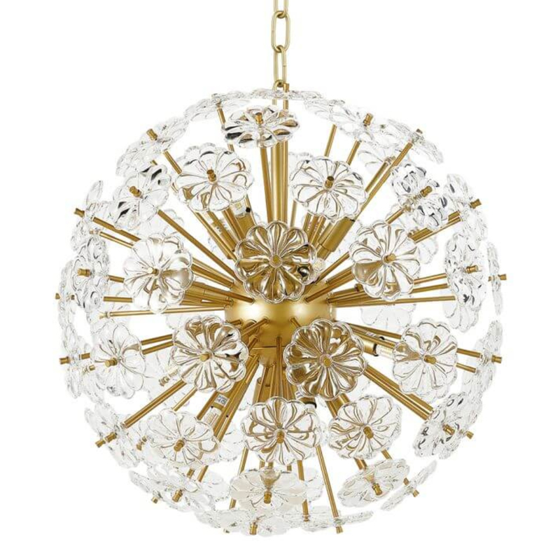 Люстра Glass Flowers Sputnik Chandelier D 48