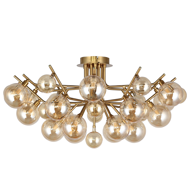 Люстра Berries Chandelier Flower bronze 18