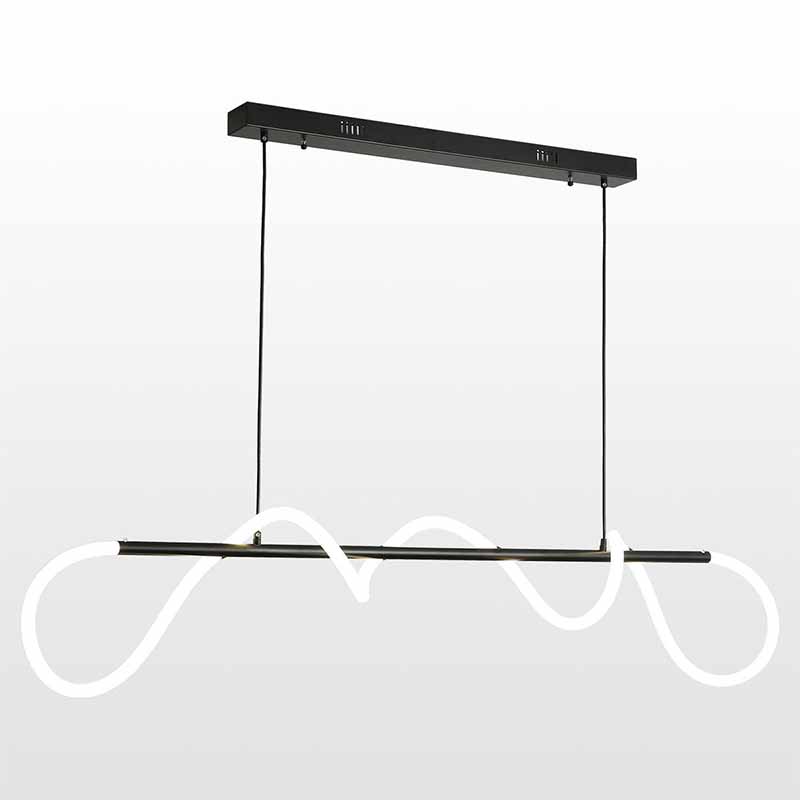 Люстра Luke Lampco Tracer Chandelier Black Line