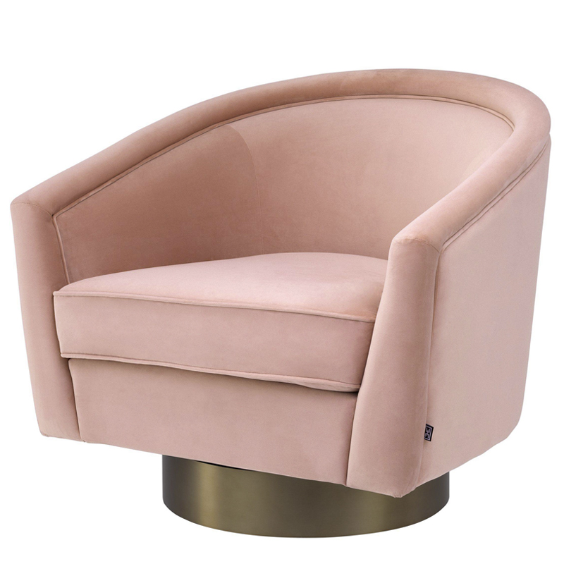 Кресло Eichholtz Swivel Chair Catene nude