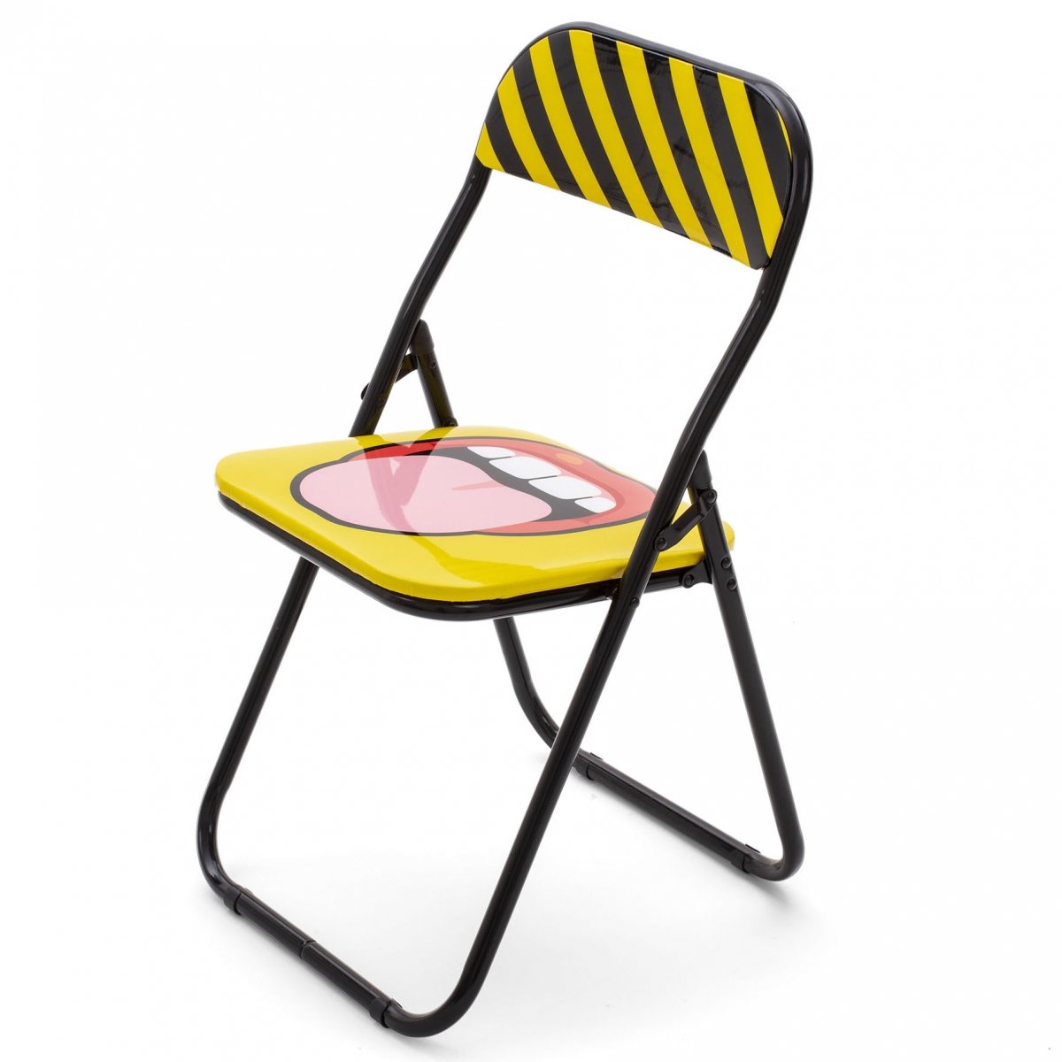 Металлические стулья Стул Seletti Folding Chair Tongue