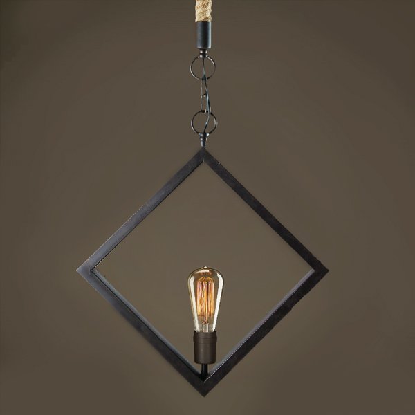 Подвесной светильник Romb Loft Rope Light