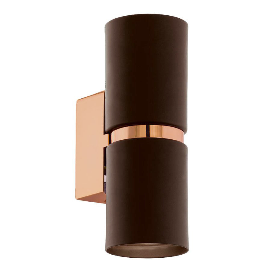 Бра Lestor double round copper