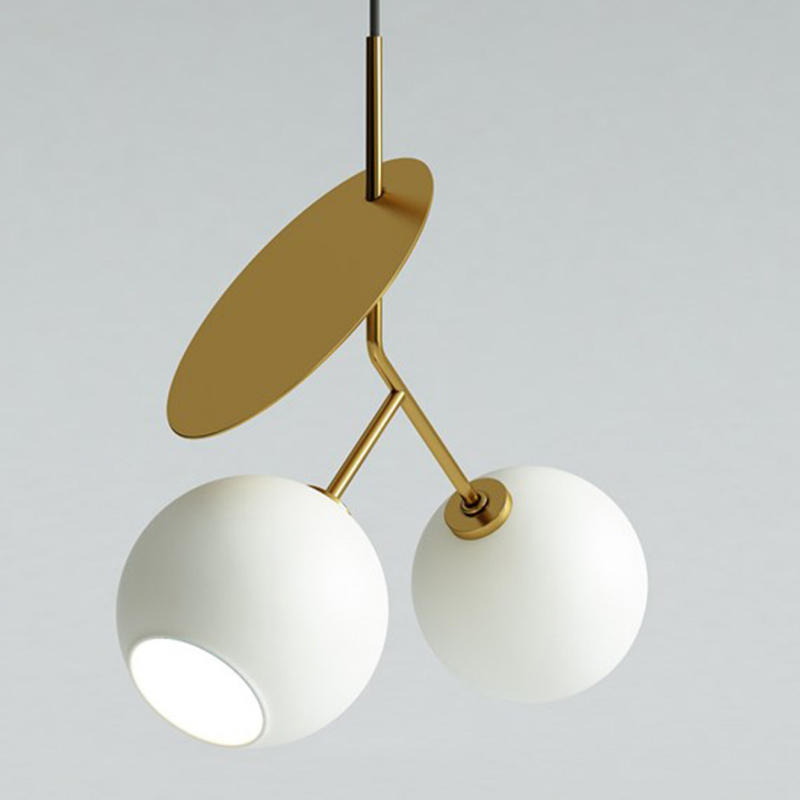 Для детей  Loft Concept Подвесной светильник Cherry Pendant Double Gold