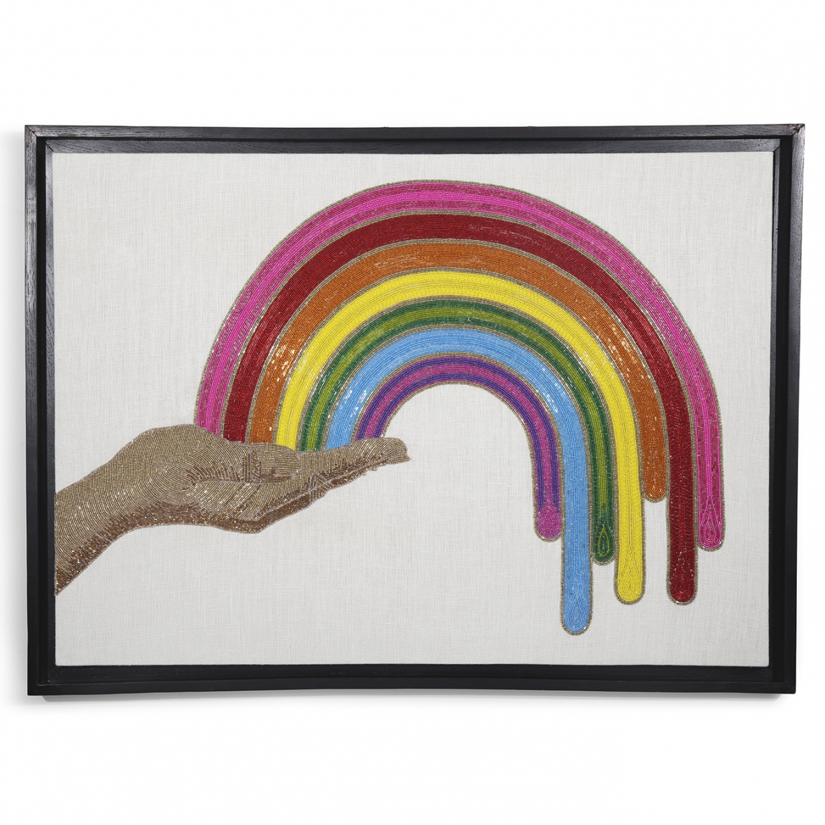 Панно Jonathan Adler RAINBOW BEADED WALL ART