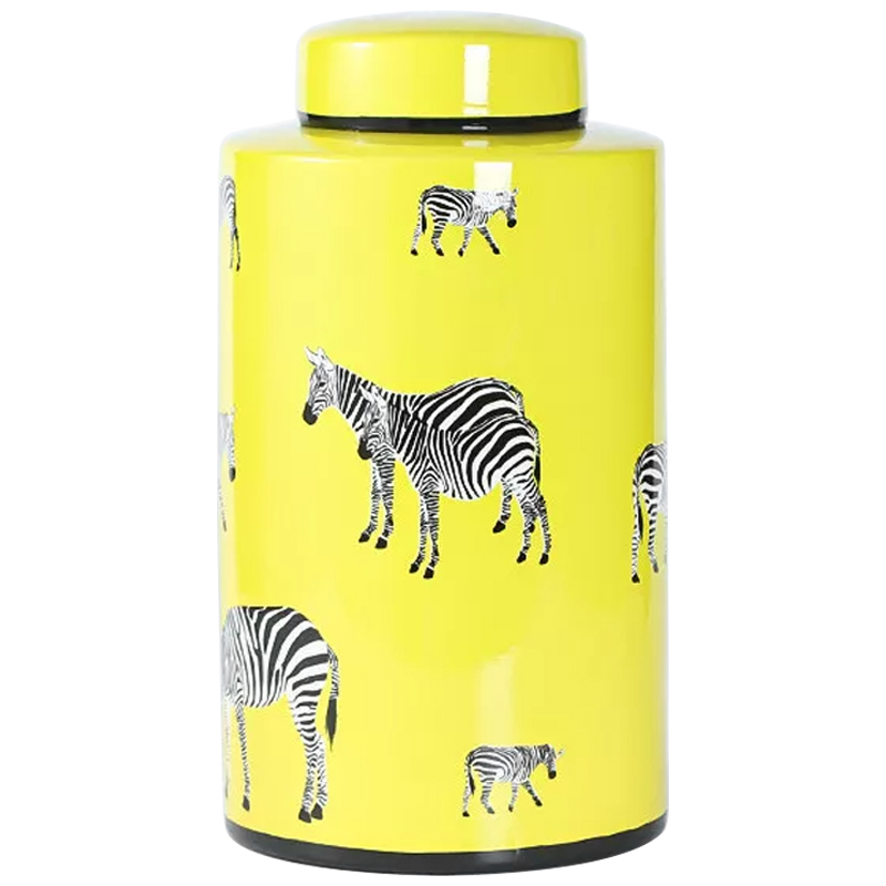 Ваза Yellow Vase Zebra