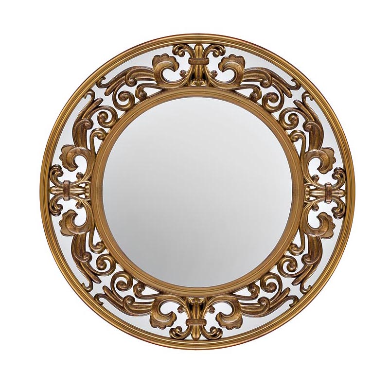 Аксессуары на стену  Loft Concept Зеркало Gold Round Mirror