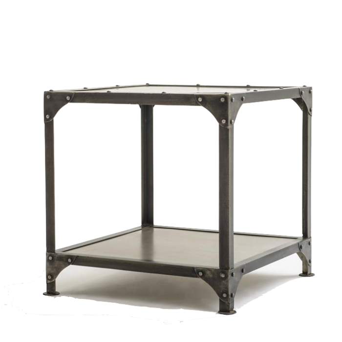 Кофейные столы Кофейный стол Industrial Steampunk Nickel Side Table