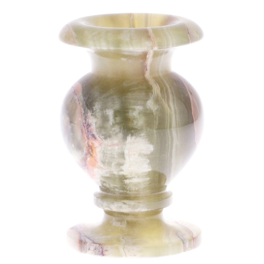 Ваза настольная из натурального оникса Onyx Vase