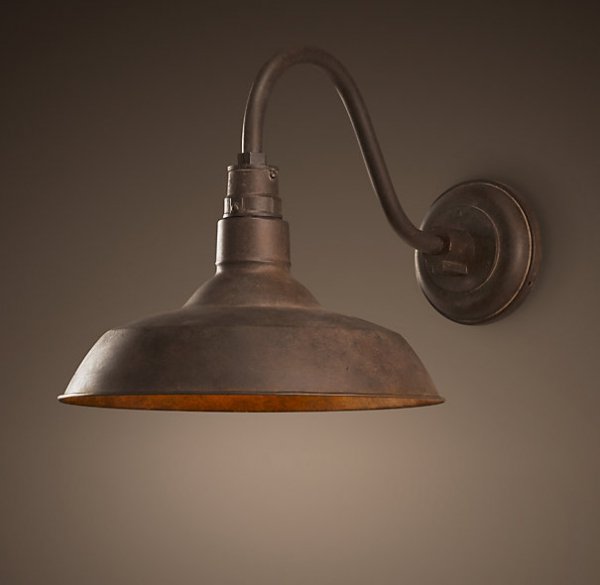 Бра Vintage Barn Sconce Rusty