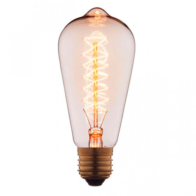 Лампы накаливания E27  Loft Concept Лампочка Loft Edison Retro Bulb №6 40 W