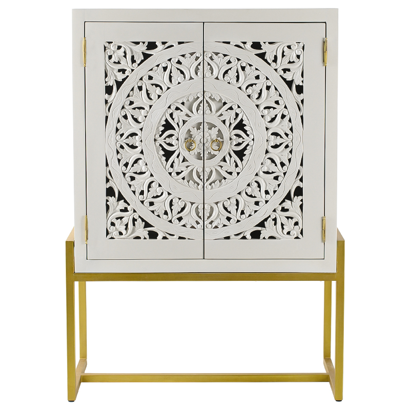 Буфет с резными дверцами Ceara Lace Cabinet