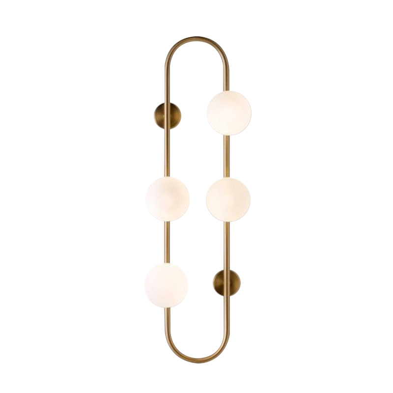 Бра HOOP WALL Lamp Gold 4