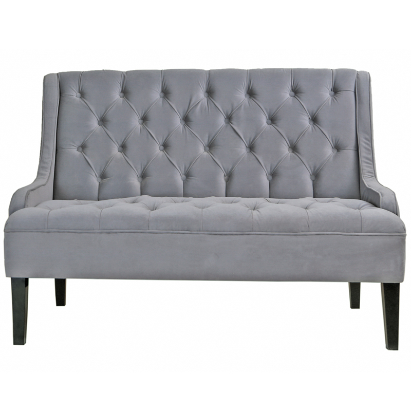 Диван Folket Sofa velour gray