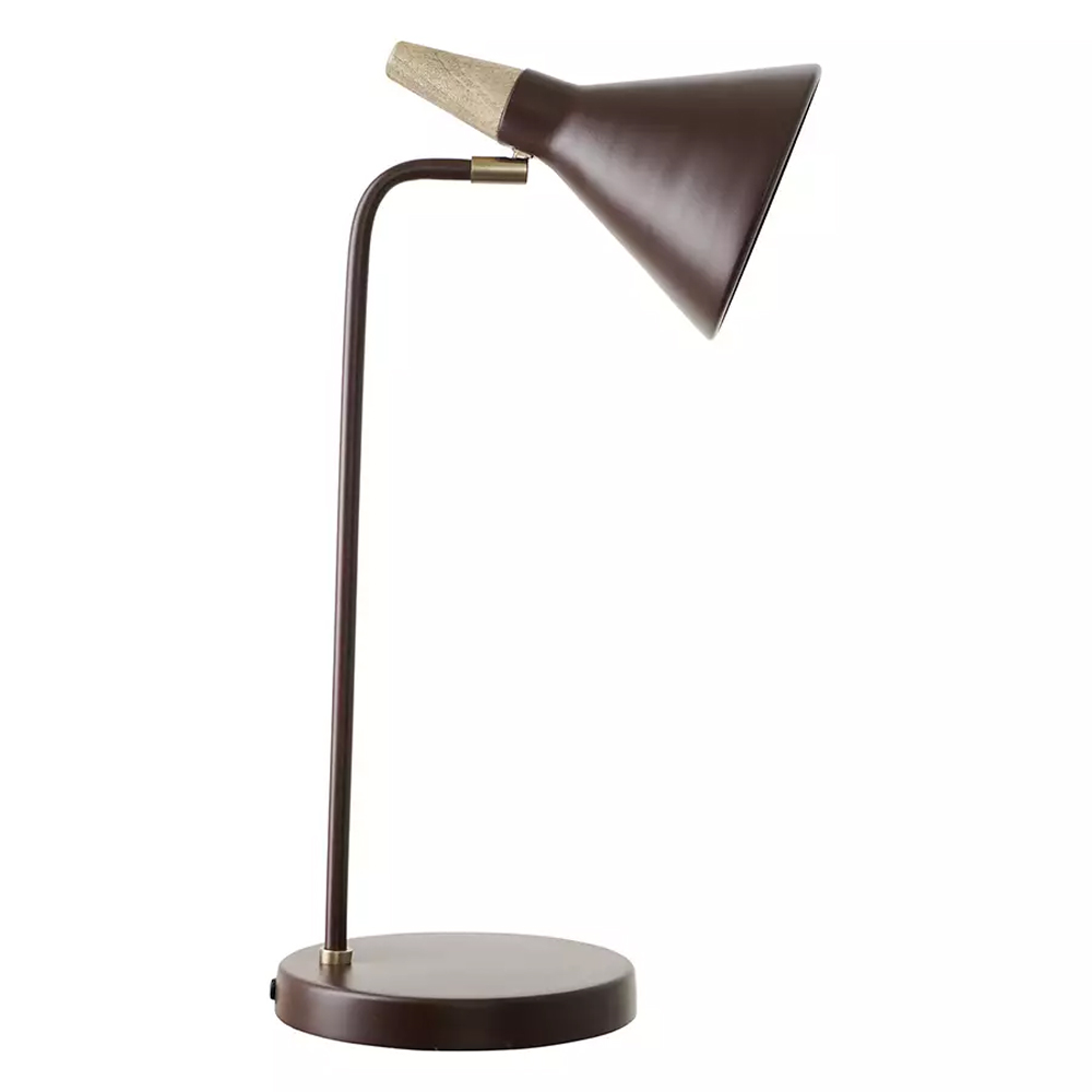 Настольная лампа с конусообразным плафоном Plum Table Lamp