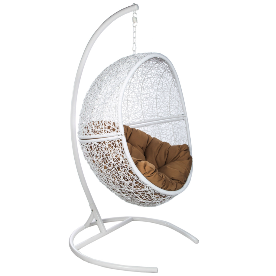 Подвесные Кресла  Loft Concept Подвесное уличное кресло Egg Cage white