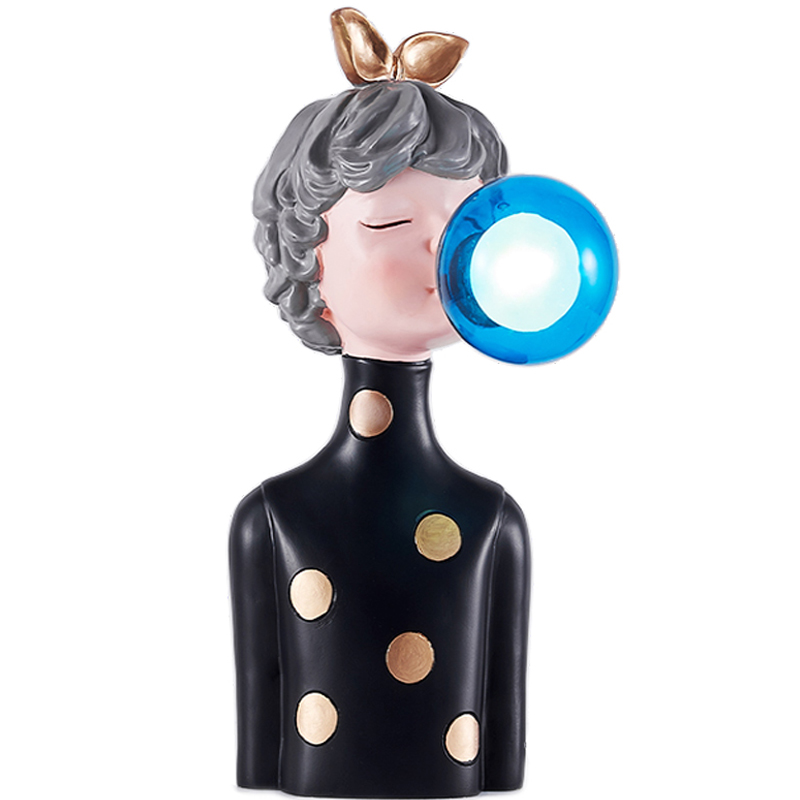 Настольная лампа Bubble Gum Table Lamp blue