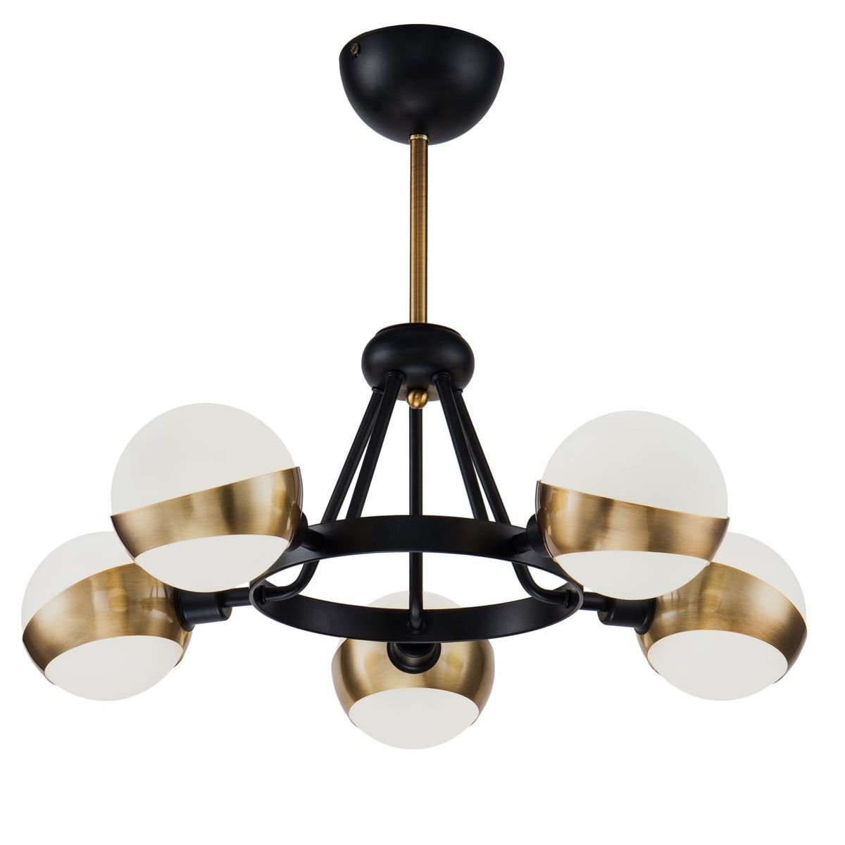 Люстра Hold Ball Brass Chandelier 5