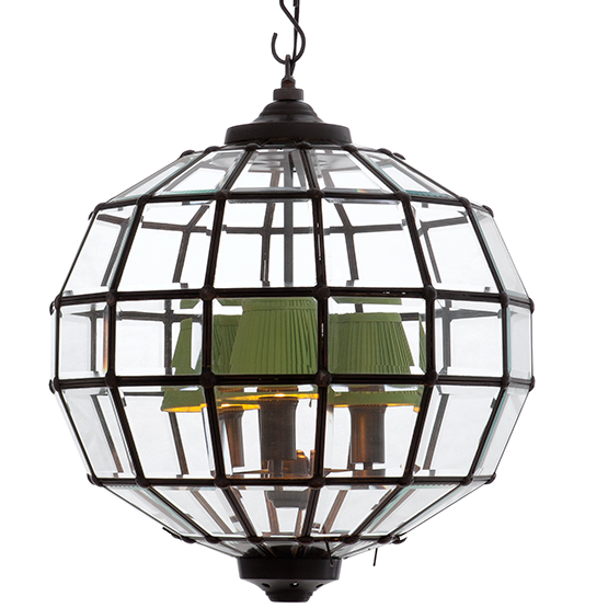 Люстра Lantern Luna Bronze S