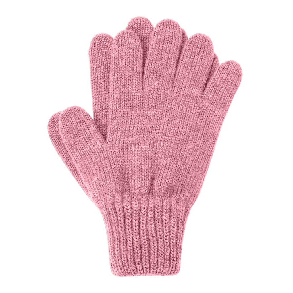 Перчатки вязаные (10-11 Розовый) LOLOCLO