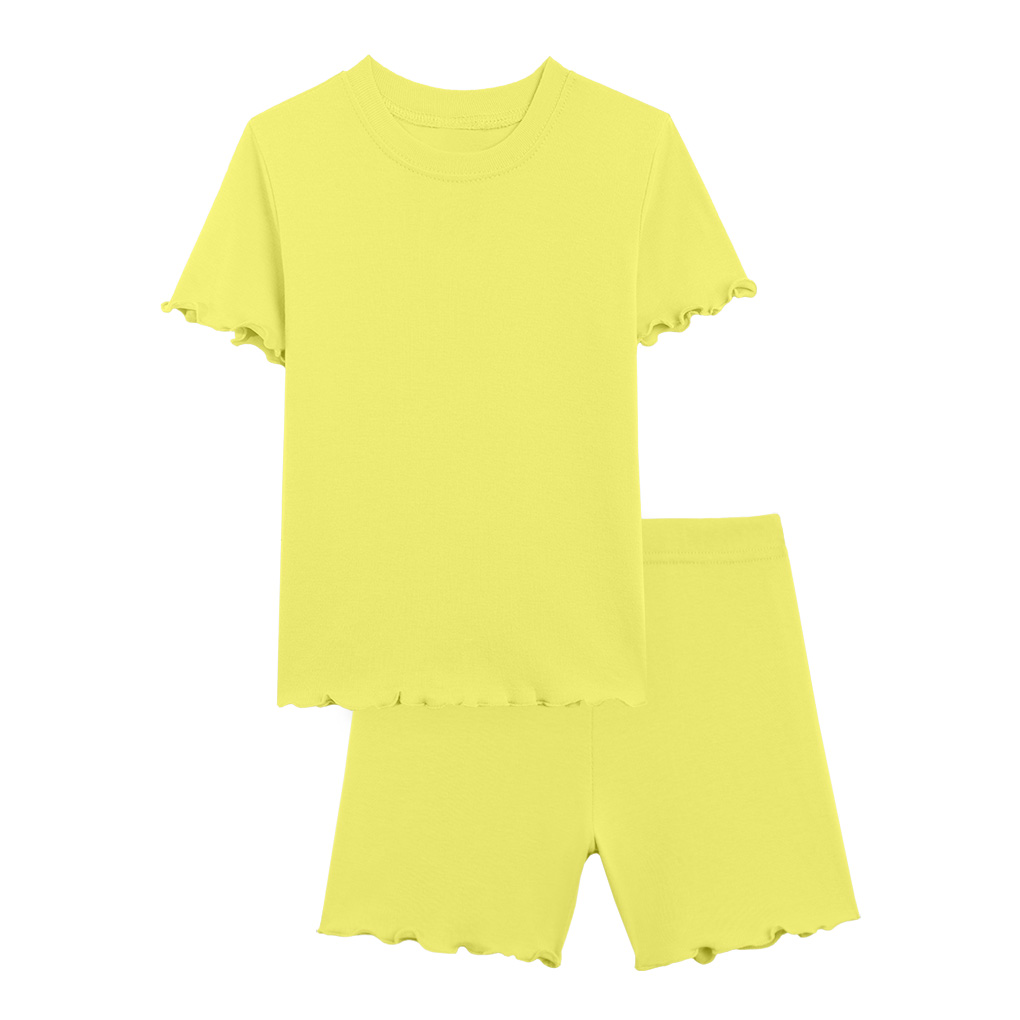 Пижама для девочек (10-11 Лимонный) LOLOCLO