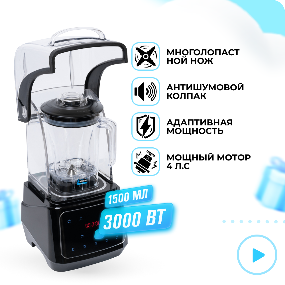 Профессиональный блендер RAWMID Professional RPB-02