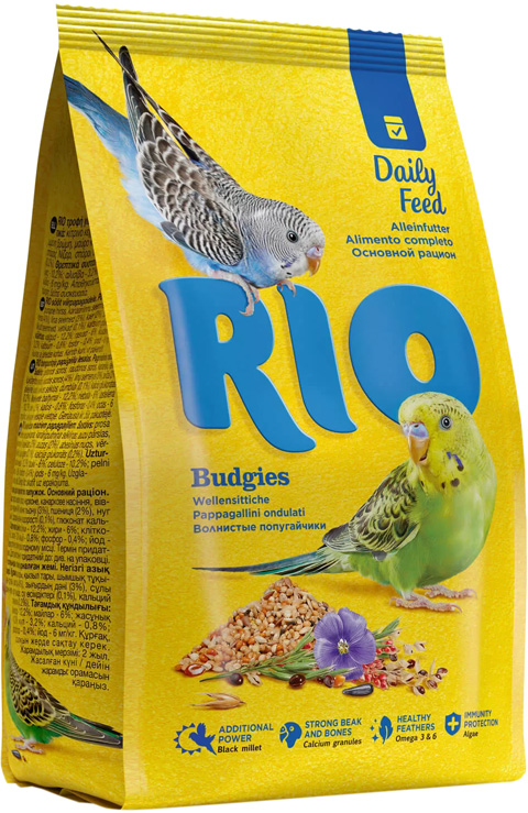 Rio Budgies корм для волнистых попугаев (1 кг)