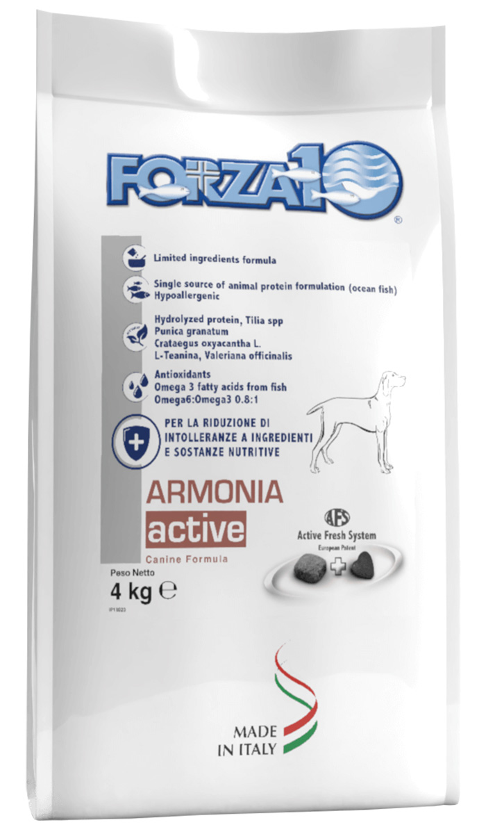 Forza10 Dog Armonia Active для взрослых собак с поведенческими проблемами (4 кг)