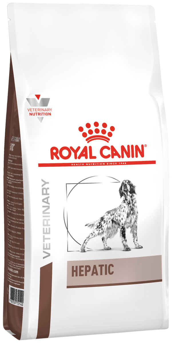 Royal Canin Hepatic Hf16 для взрослых собак при заболеваниях печени (1,5 кг)