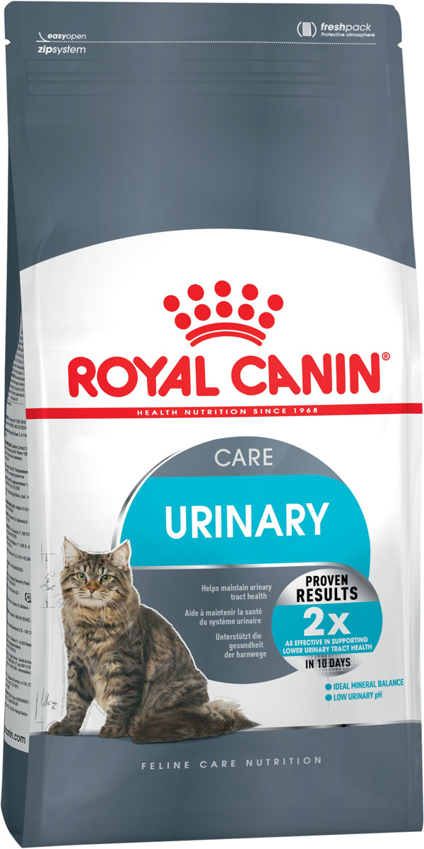 Royal Canin Urinary Care для взрослых кошек при мочекаменной болезни (0,4 кг + пауч)