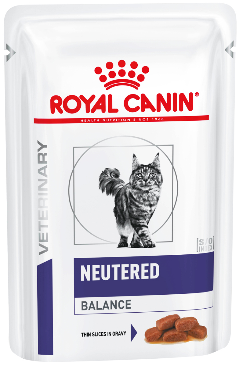 Royal Canin Neutered Balance диетические для кастрированных и стерилизованных котов и кошек до 7 лет (85 гр)