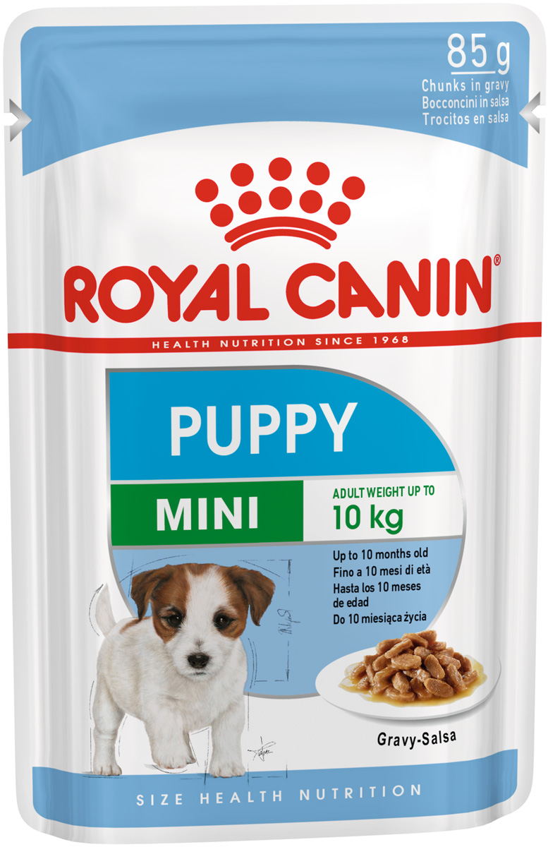 Royal Canin Mini Puppy для щенков маленьких пород в соусе  (85 гр)