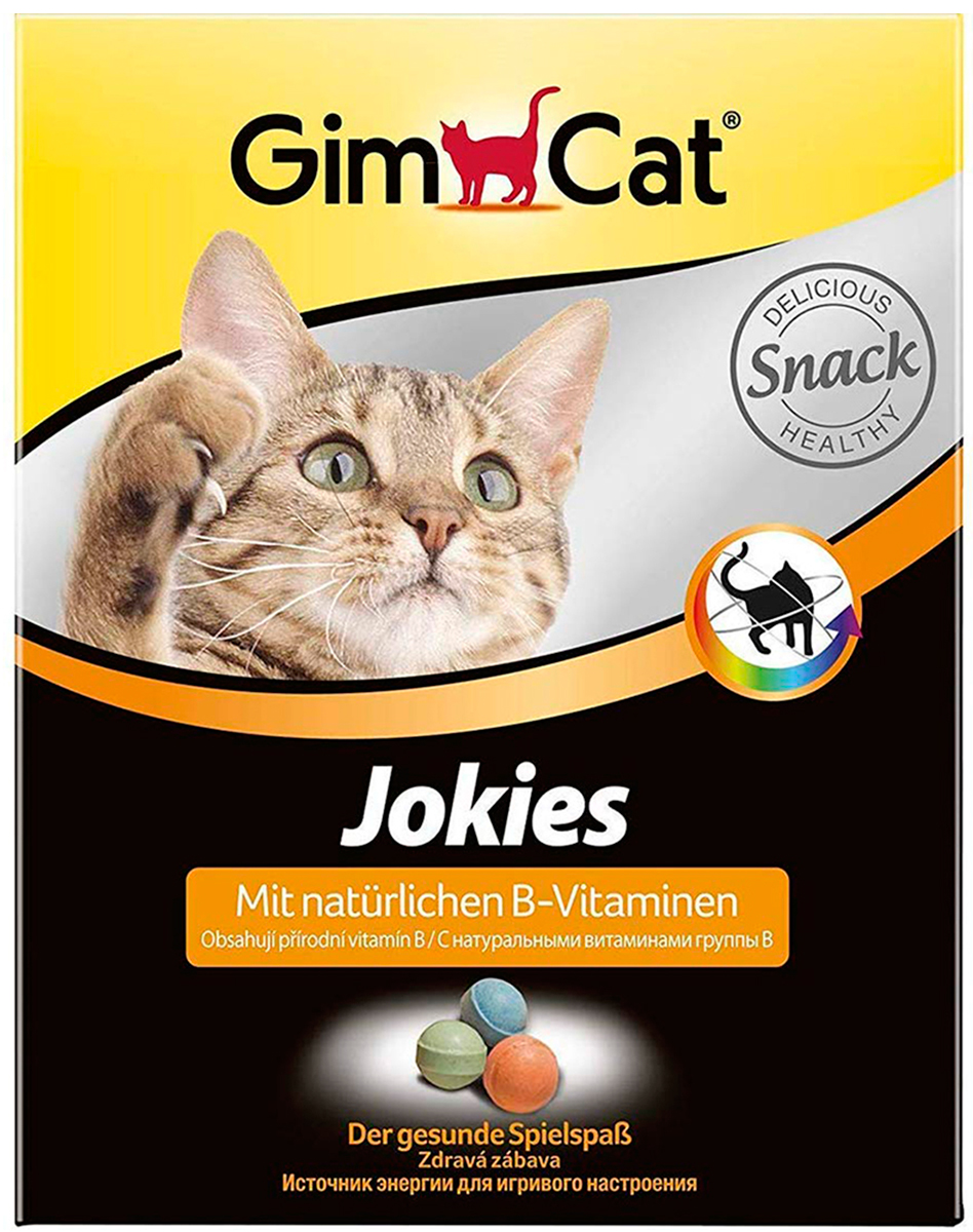 Лакомство Gimcat Jokies витаминизированное для кошек 520 гр (1 шт)