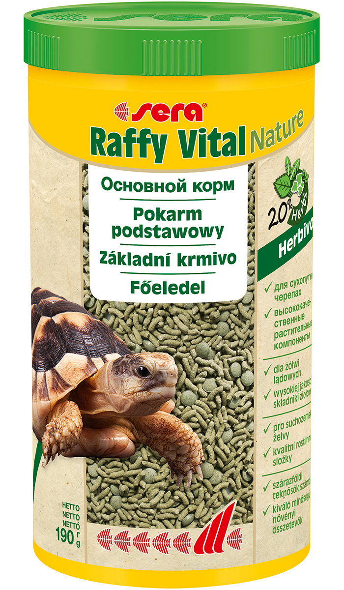 Sera Raffy Vital корм для рептилий (250 мл)