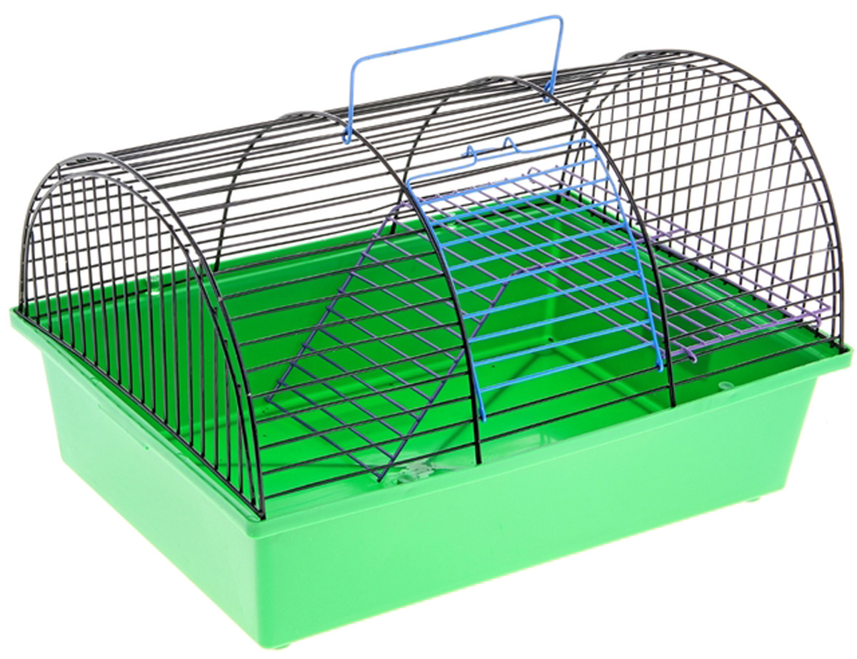 Клетка для грызунов Вака полукруглая малая 38,5 х 27,5 х 19,5 см (1 шт)