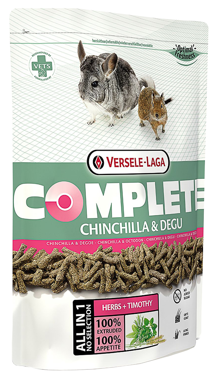 Versele-laga Chinchilla & Degu Complete корм-гранулы для шиншилл и дегу (500 гр)