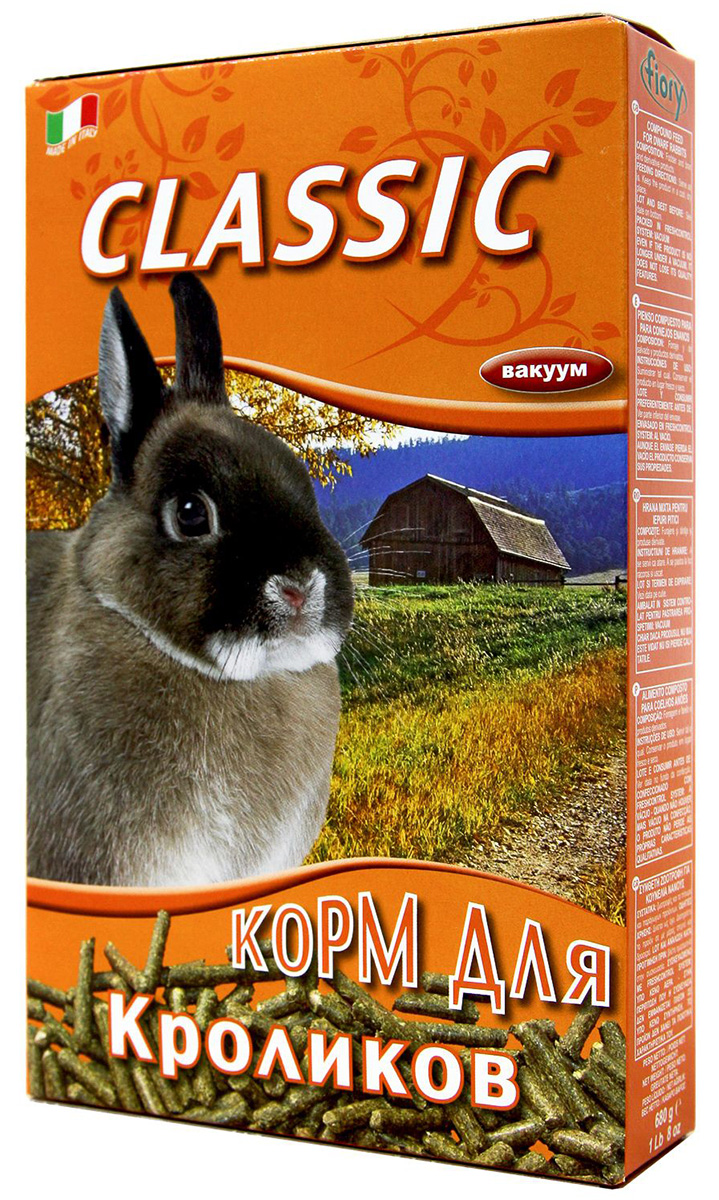 Fiory Classic гранулированный корм для кроликов (680 гр)