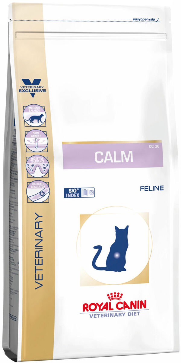 Royal Canin Calm Cc 36 для взрослых кошек при стрессе (2 кг)