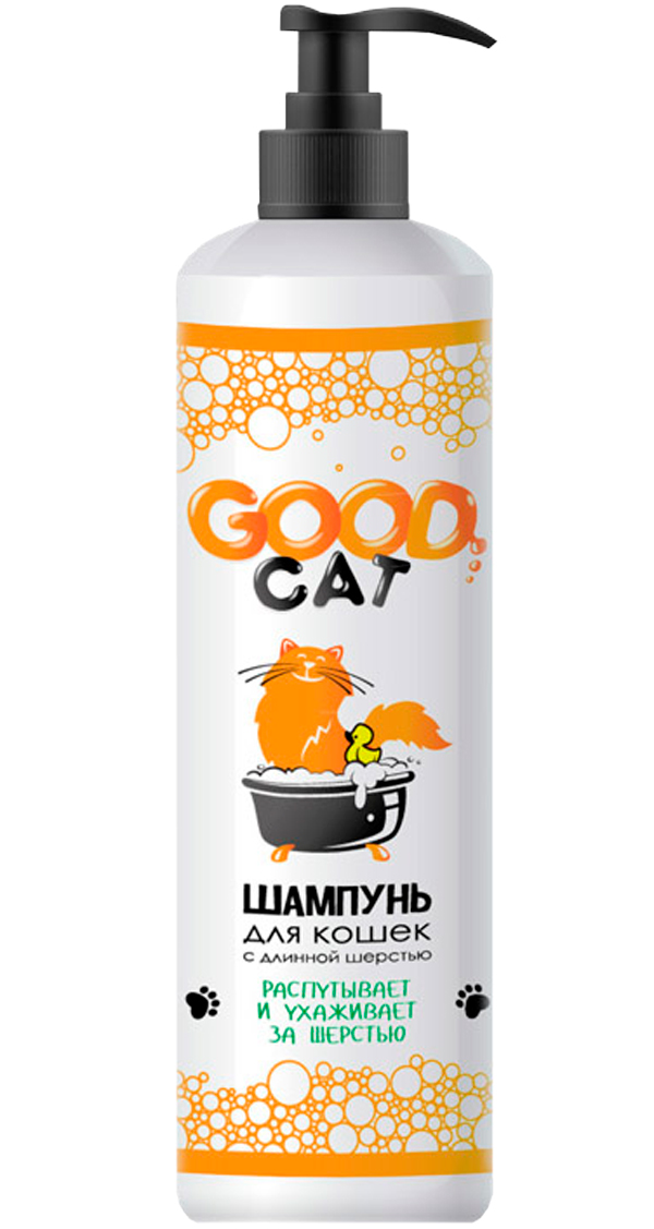 Good Cat шампунь для длинношерстных кошек (250 мл)