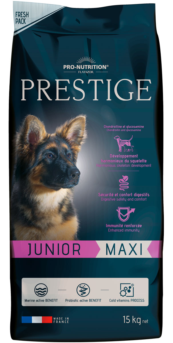 Flatazor Prestige Junior Maxi для щенков крупных пород (15 + 15 кг)