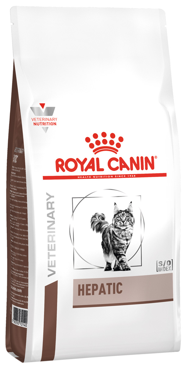 Royal Canin Hepatic Hf26 для взрослых кошек при заболеваниях печени (0,5 кг)