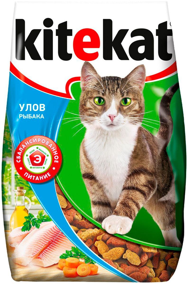 Kitekat улов рыбака для взрослых кошек (0,35 кг)