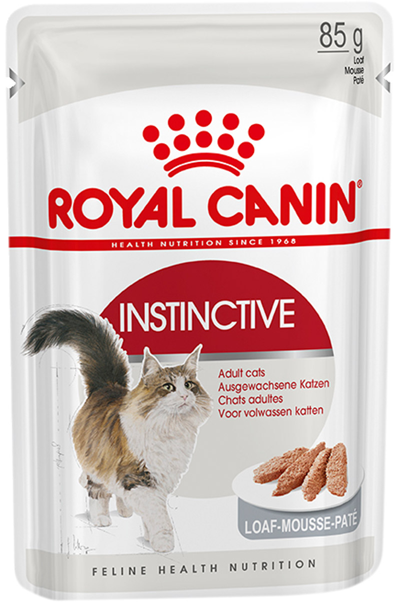 Royal Canin Instinctive для взрослых кошек паштет  (85 гр)