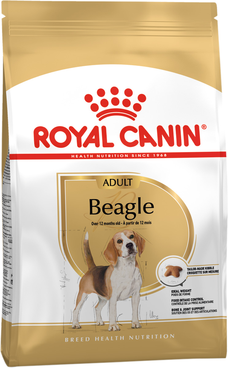 Для определенных пород  Магизоо Royal Canin Beagle Adult для взрослых собак бигль  (3 кг)